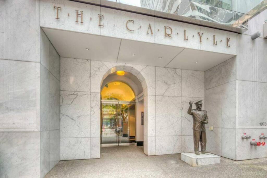 Modern Condo In The Heart Of Dt Overlooking City Vancouver Exteriér fotografie